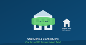 UCC Liens and Blanket Liens: What an MCA Company Can (and Can’t) Actually Take