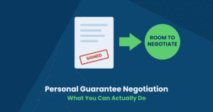 personal guarantee negotiation