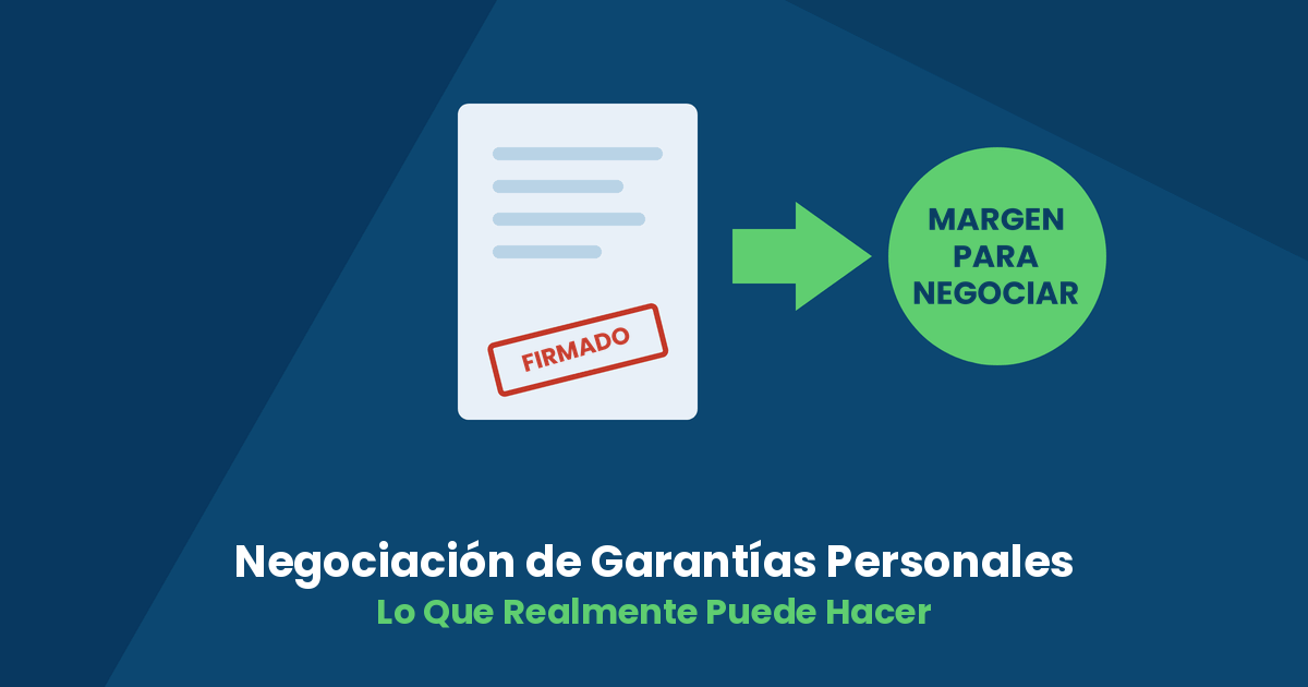 personal guarantee negotiation